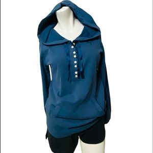 Puma Women’s Hoodie in Pale Blue | Sz S